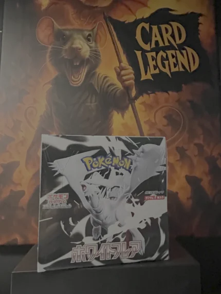 white flare booster box